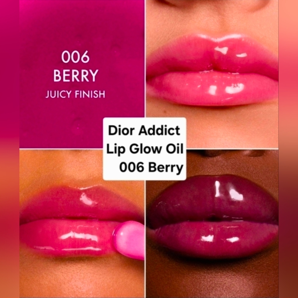 Dior Addict Lip Glow Oil 006 Juicy Berry. BNIB***NEW*** - Picture 2 of 5